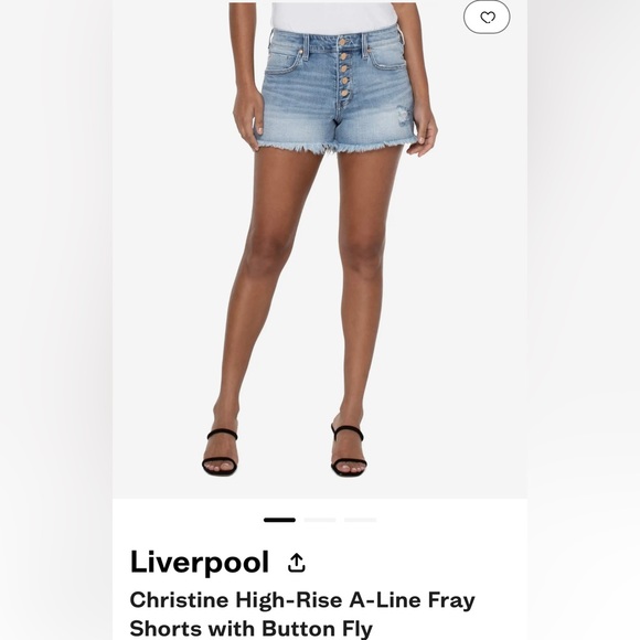 Liverpool Los Angeles Eco Christine hi-rise short - Picture 5 of 5